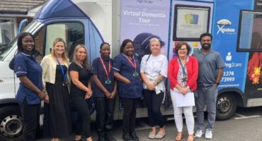 A1 Care Attends Dementia training caring for someone with dementia / Virtual dementia Tour / A1 Care